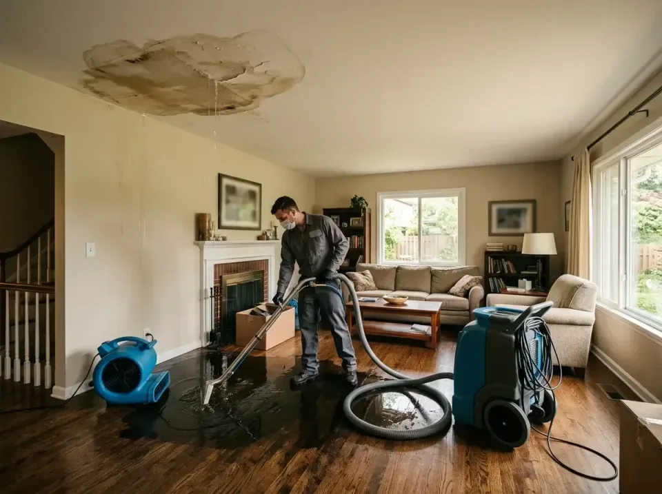 attic-pipe-burst-ceiling-drip-008 — frequently asked questions, Water Damage Restoration & Carpet Care in Hemlock Farms, PA